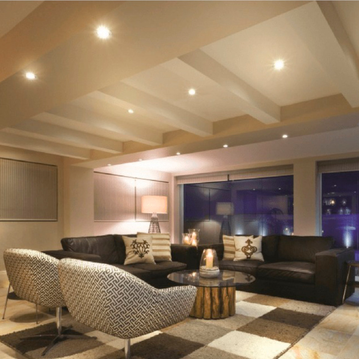 Panel Led Empotrado Redondo 12w Luz Blanca 10 Pzs  