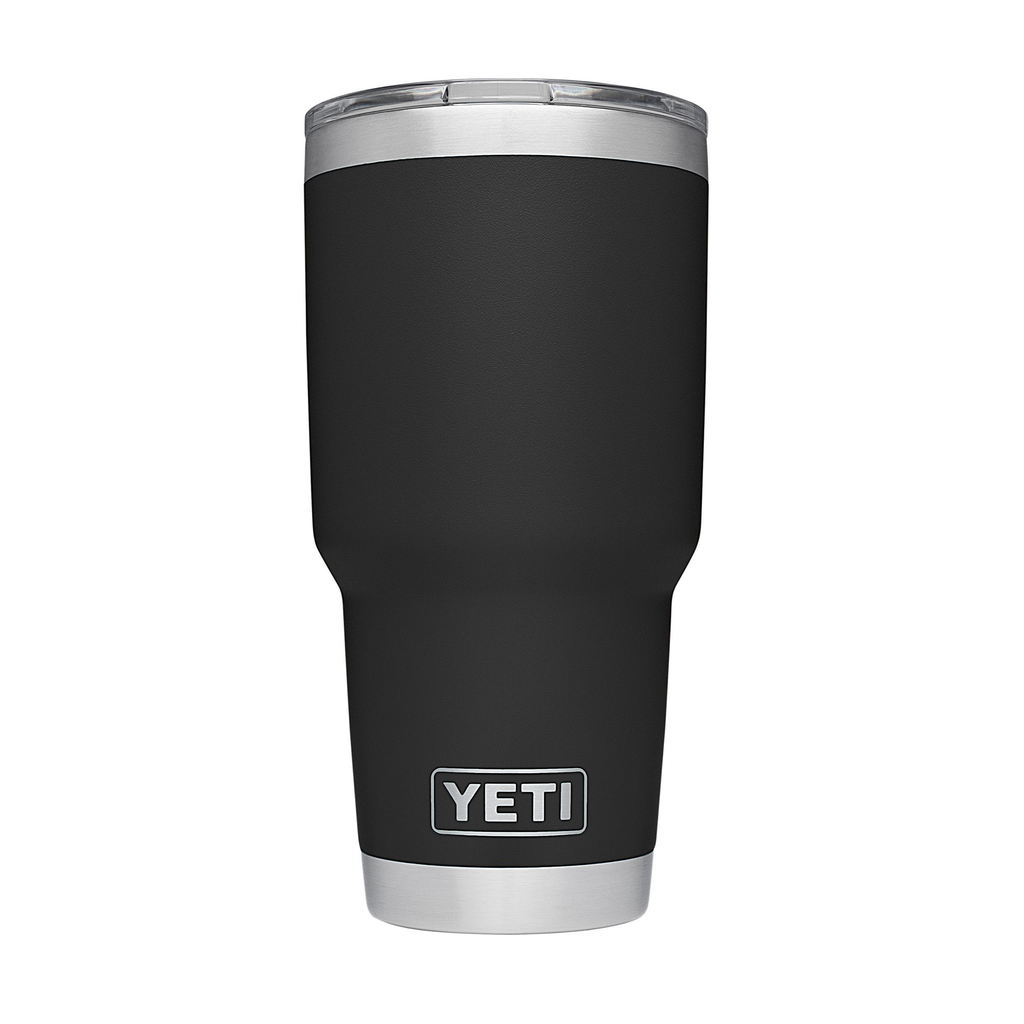  YETI Rambler - Vaso de acero inoxidable con tapa MagSlider, 20  onzas, color negro. : Hogar y Cocina