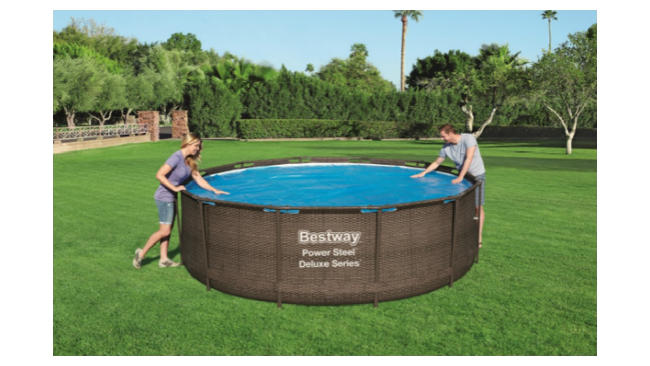 Cubierta Redonda 12'/3.66m Solar Pool Cover Bestway