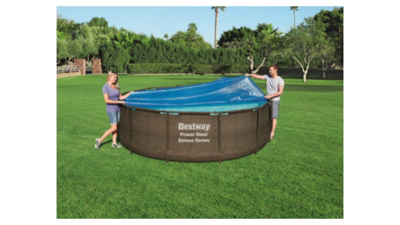Cubierta Redonda 12'/3.66m Solar Pool Cover Bestway