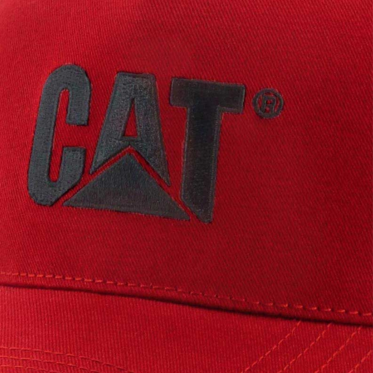 GORRA CAT CATERPILLAR TRUCKER ROJO CON NEGRO UNISEX