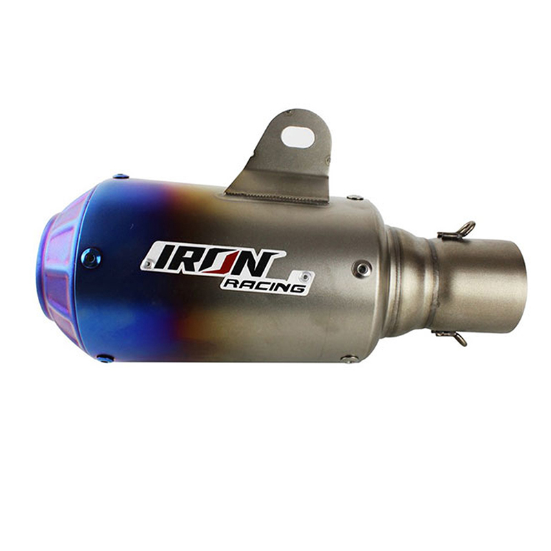 Escape Universal Corto Moto Iron Racing Ir9050 Tornasol Rs
