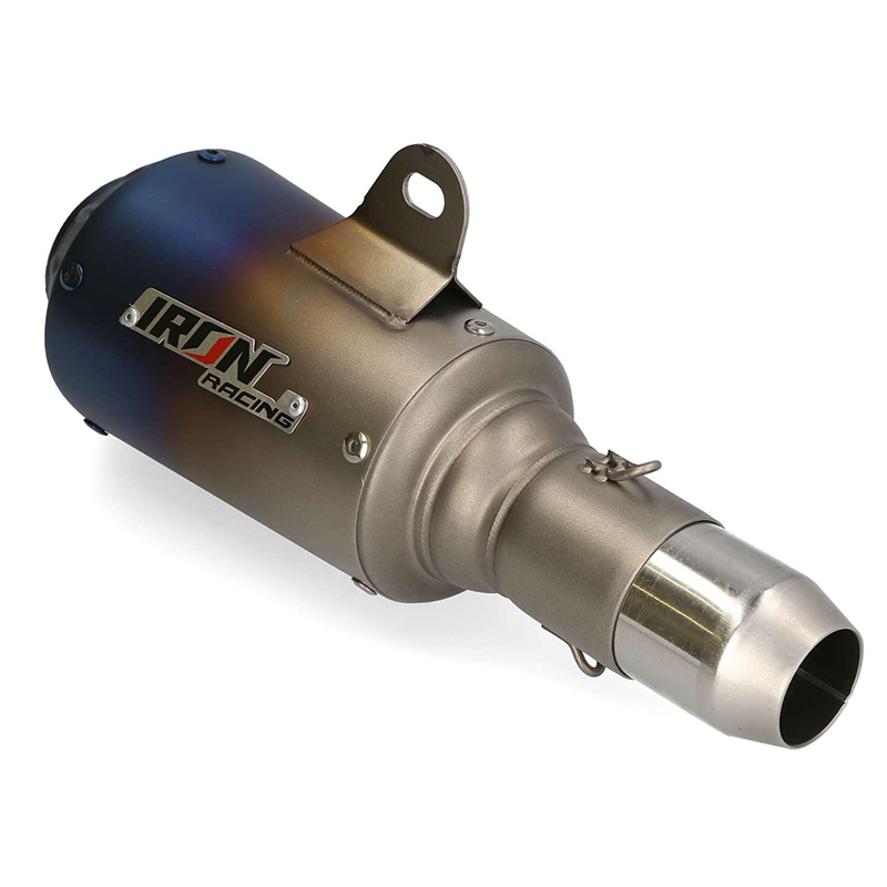 Escape Universal Corto Moto Iron Racing Ir9050 Tornasol Rs