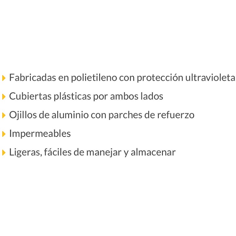 Lona Blanca de 6x12 metros Pretul Lona-Carpa Impermeable Multiusos Lluvia Calor Protección Fiestas Reuniones