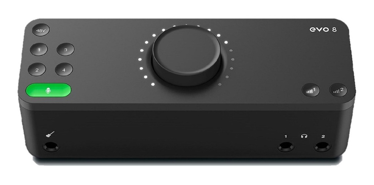 Interfaz De Audio Usb Plug & Play 4 In 4 Out Audient Evo 8