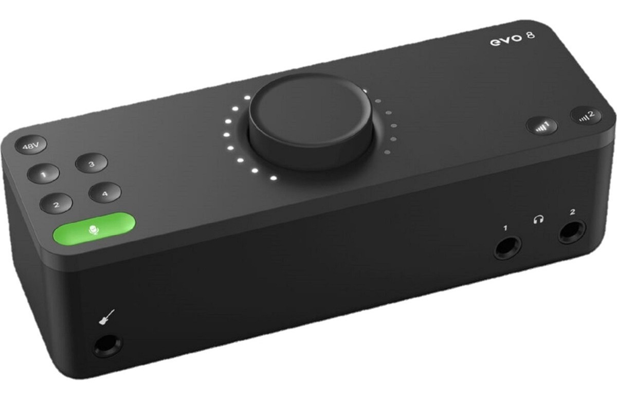 Interfaz De Audio Usb Plug & Play 4 In 4 Out Audient Evo 8