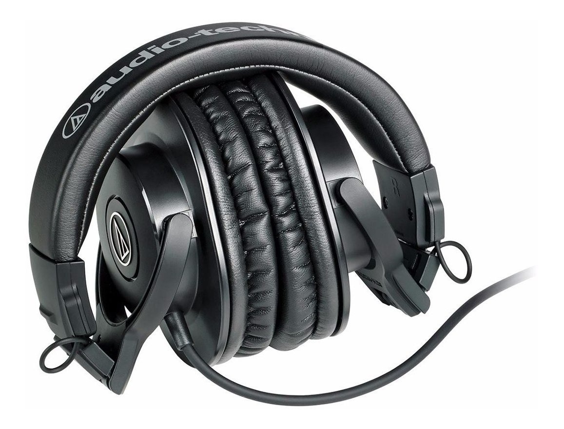 Audífonos De Diadema Para Estudio, Audio Technica Ath-m20x