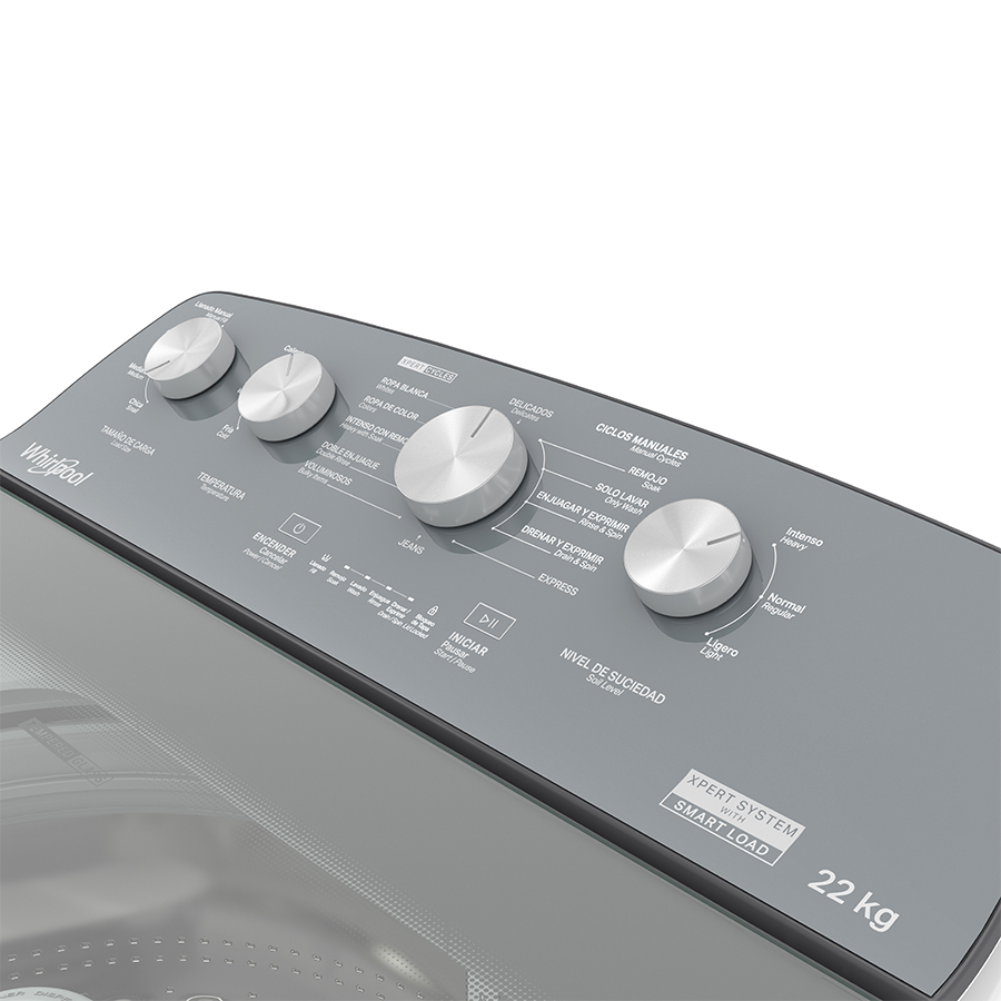 Lavadora Carga Superior Whirlpool 22kg Xpert System