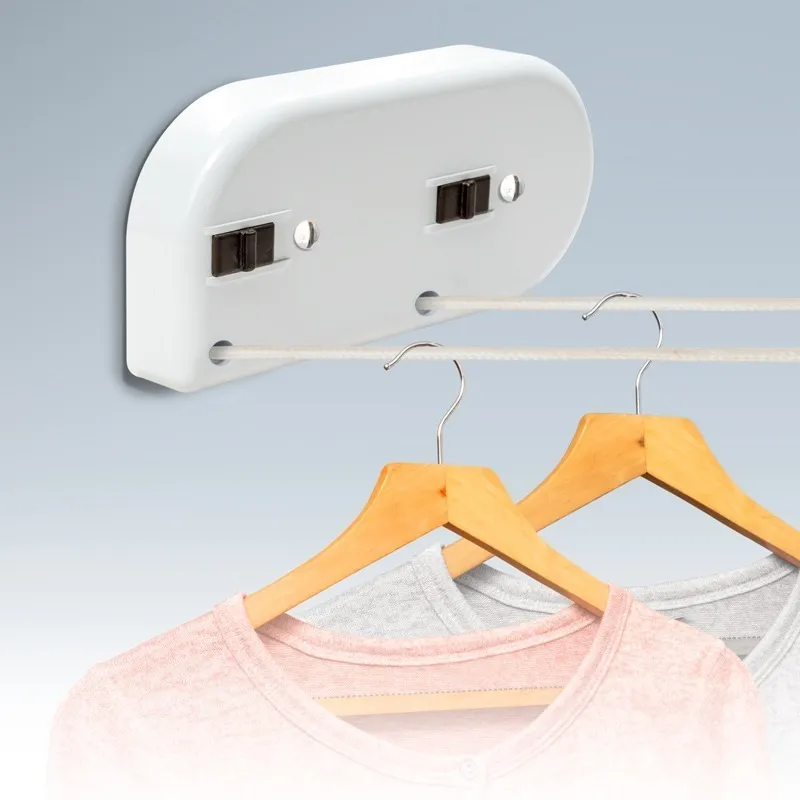 Tendedero De Pared Retráctil Plegable Interior Exterior *t2*