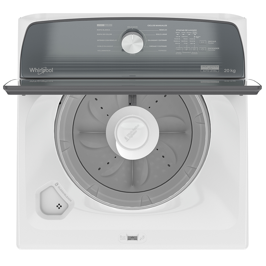 Lavadora Carga Superior Whirlpool Xpert System 20 Kg 8MWTW2031WJM