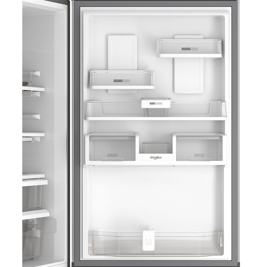 Refrigerador Whirlpool Bottom Mount 478 L / 17 p³ Acero Inoxidable WRE58AKTWW