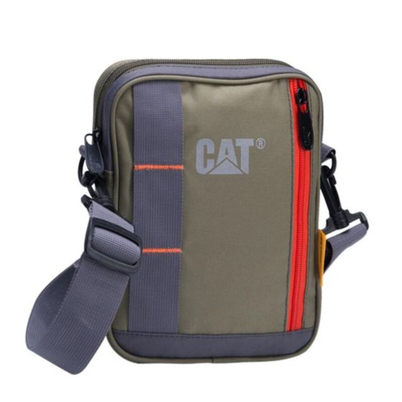 MOCHILA PARA HOMBRE COLOR GRIS MESSENGER CATERPILLAR WAY6