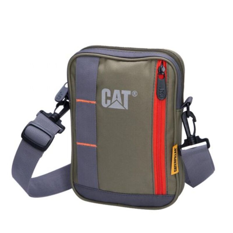 MOCHILA PARA HOMBRE COLOR GRIS MESSENGER CATERPILLAR WAY6