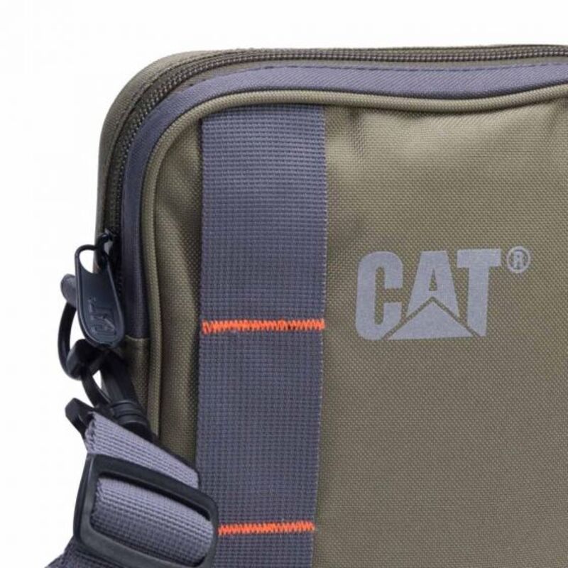 MOCHILA PARA HOMBRE COLOR GRIS MESSENGER CATERPILLAR WAY6