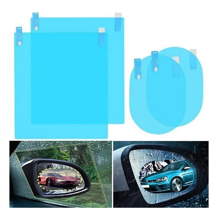 Mica Antiempañanto Película Espejo Retrovisor Y Ventana 4pz