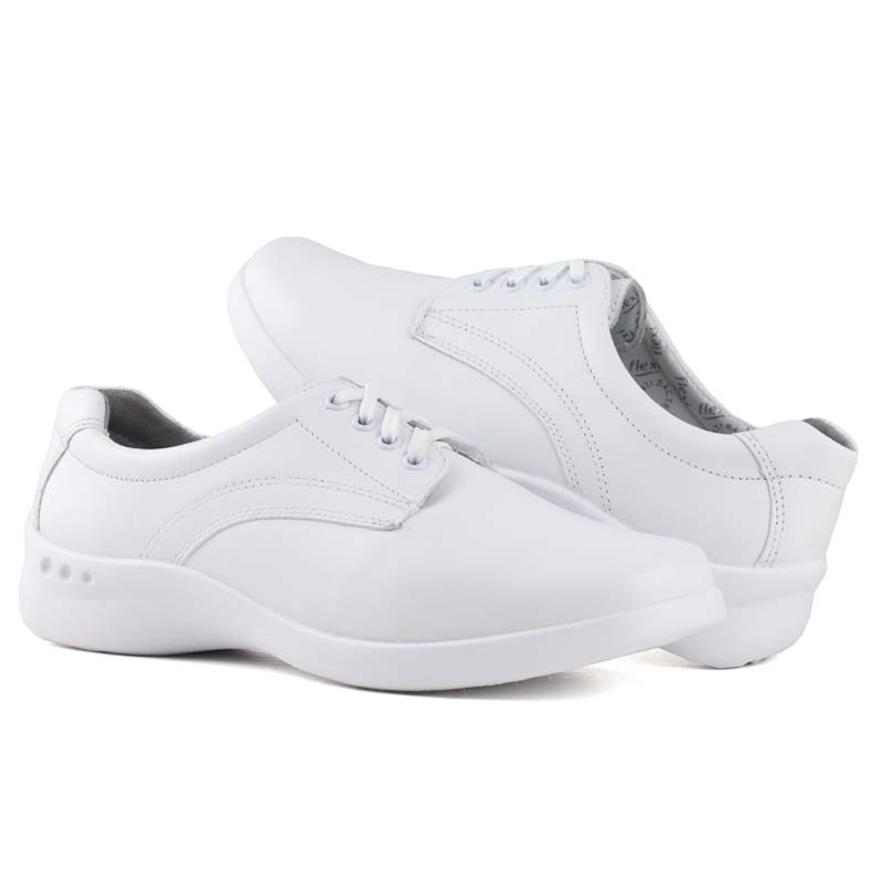 ZAPATOS COMODOS SERVICIO FLEXI 48304 BLANCO MARCA ORIGINALES!