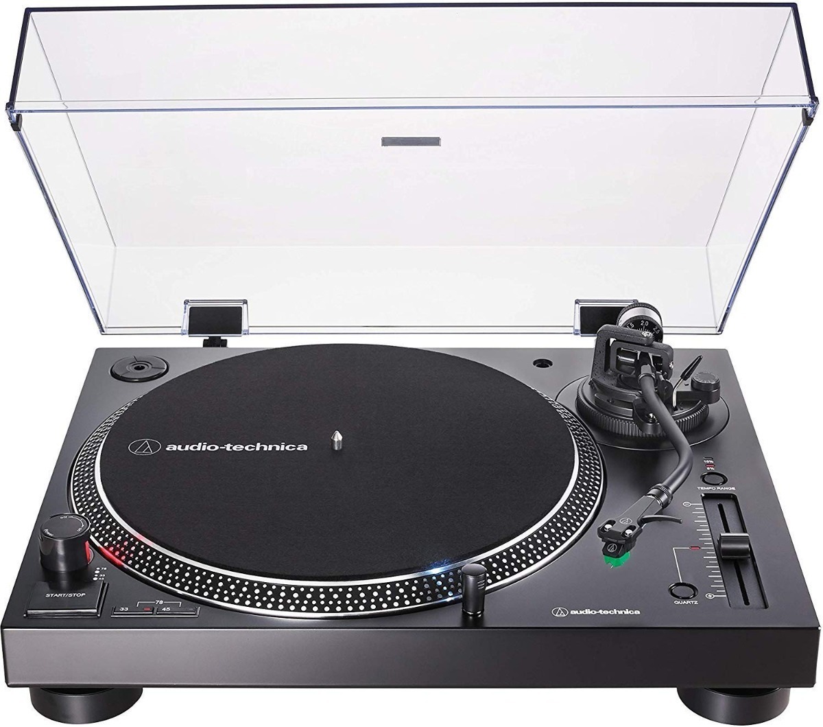 Tocadiscos Tornamesa Negro Audio Technica At-lp120xusb-bk