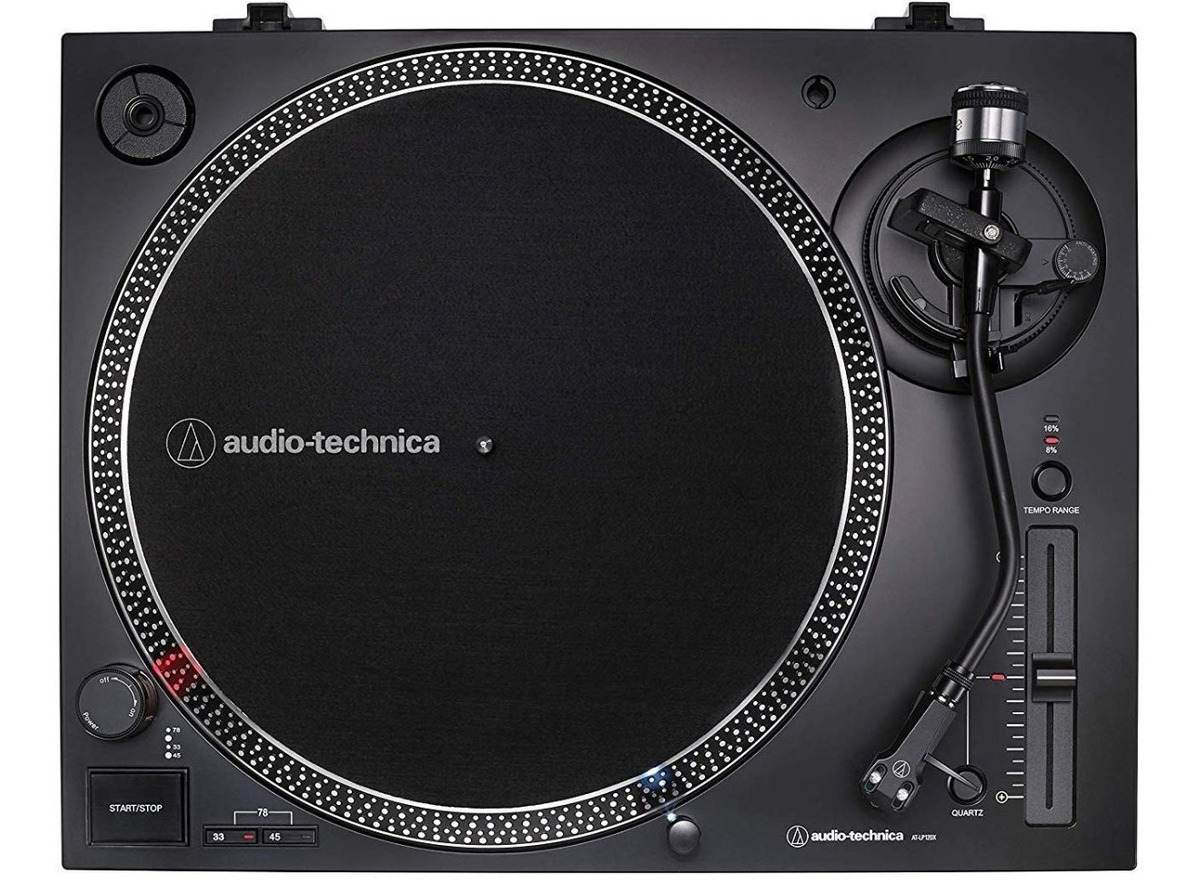 Tocadiscos Tornamesa Negro Audio Technica At-lp120xusb-bk
