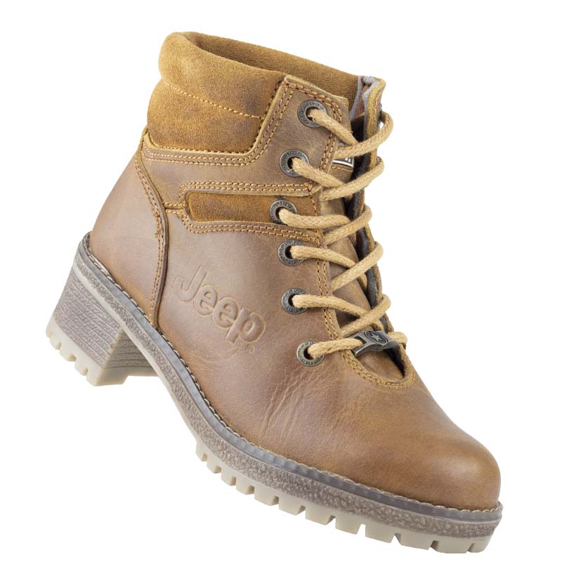 BOTA JEEP DE DAMA OUTDOOR LIBERTY 19051 MIEL CAMEL ORIGINAL