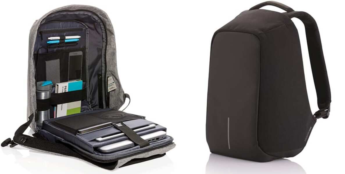 Mochila Antirrobo Impermeable Puerto para Carga USB Espacio para Laptop