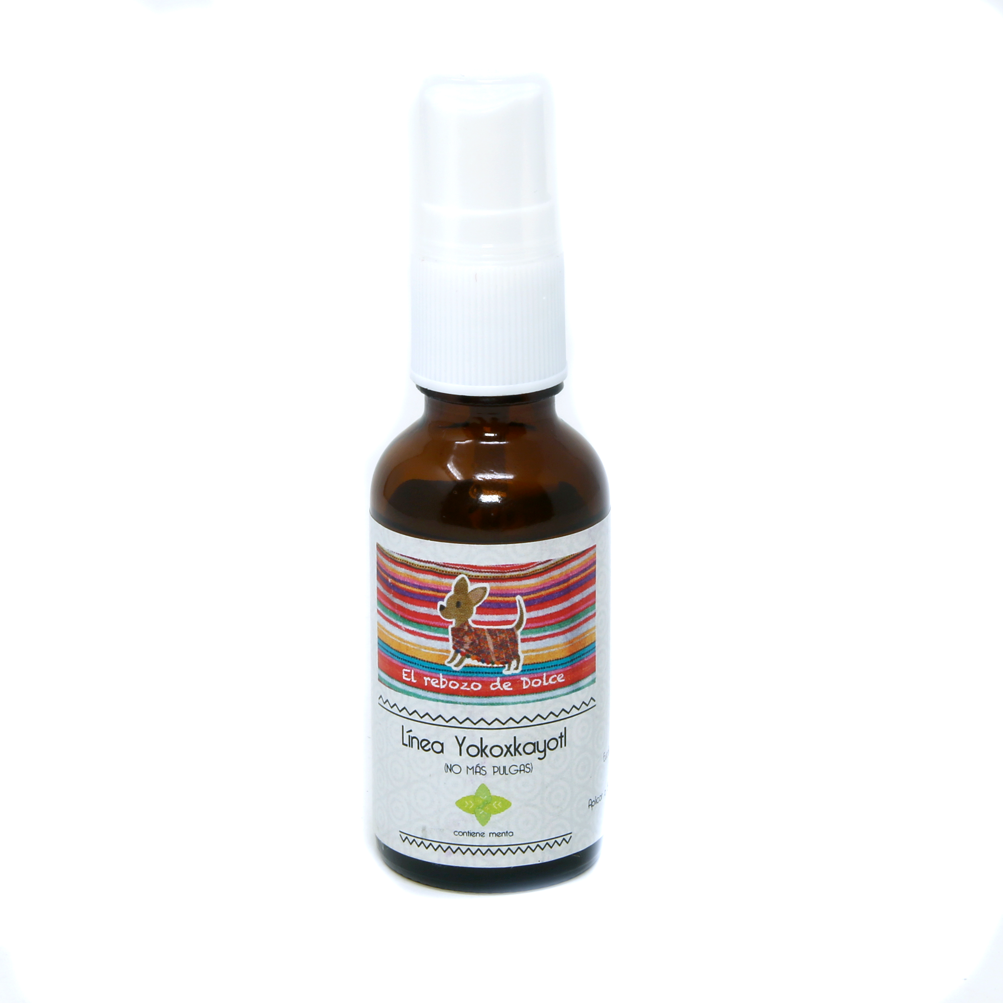 Kit No Mas Pulgas Aromas y Loción Antipulgas para mascotas marca El Rebozo de Dolce