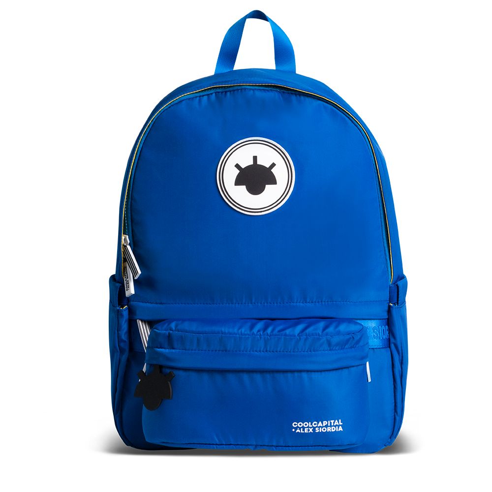 Mochila Para Laptop + Crossbody Cool Capital Alex Siordia 15 Pulgadas-Azul