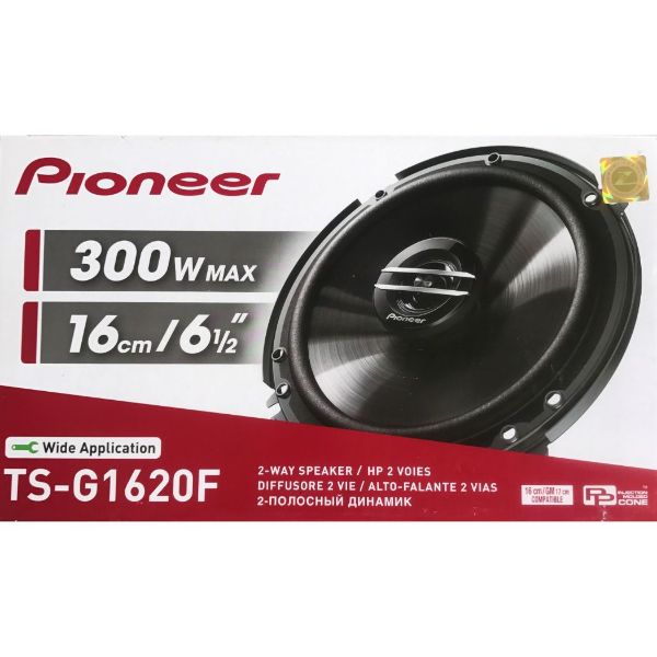 Par de bocinas PIONEER TS-G1620F-2 6 pulgadas 300W (máximos) 4 Ohms