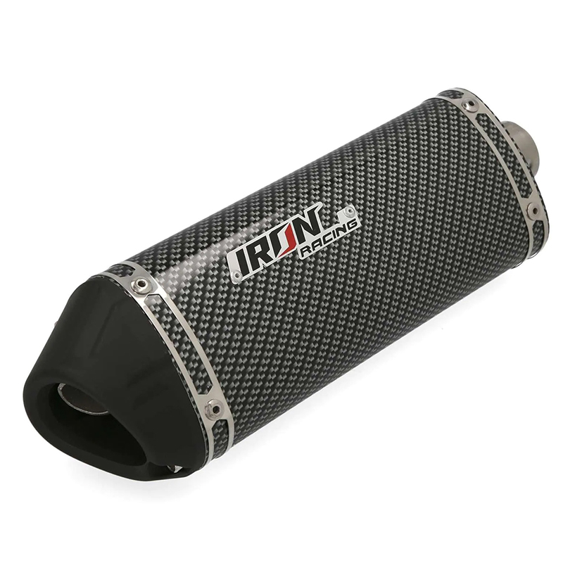 Escape Silenciador Deportivo Iron Racing Ir9000 Fibra De Car