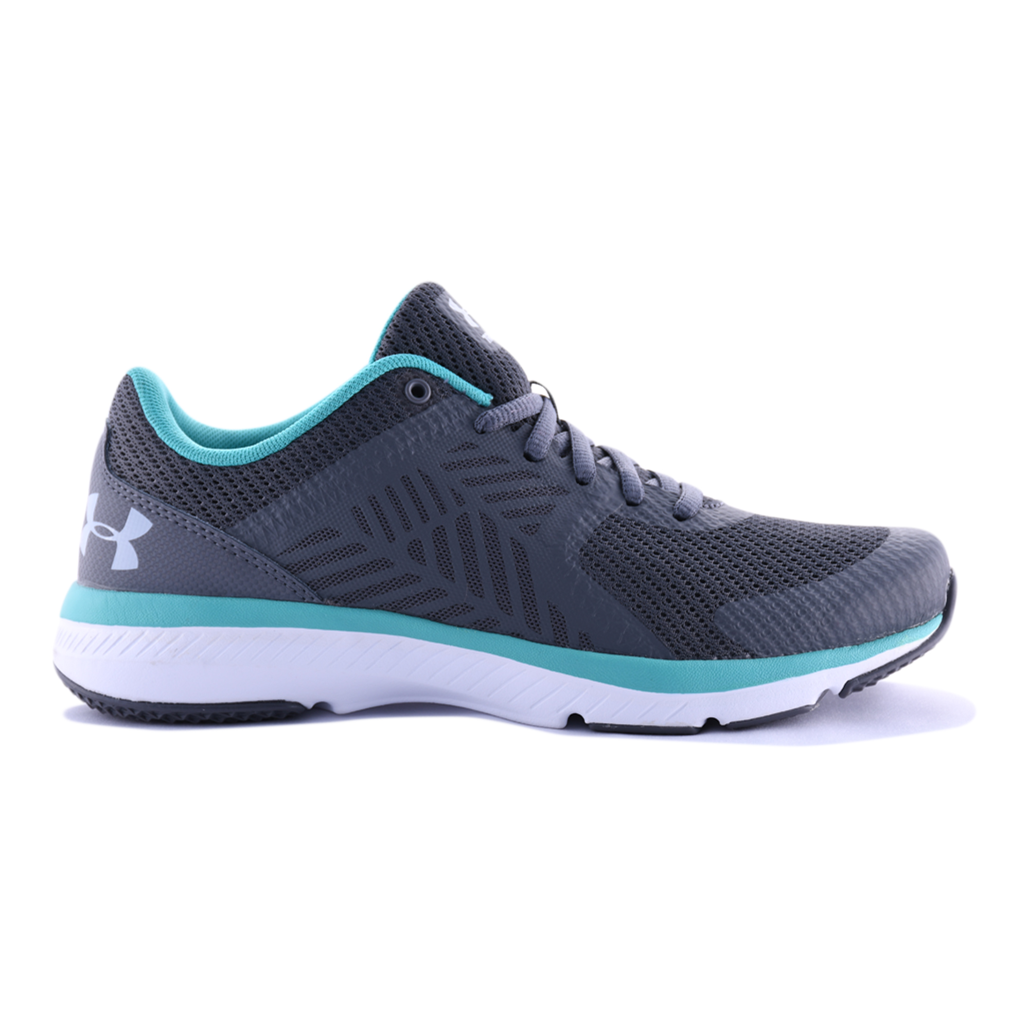 Tenis Under Armour Mujer Micro G Running Gris U1285804076