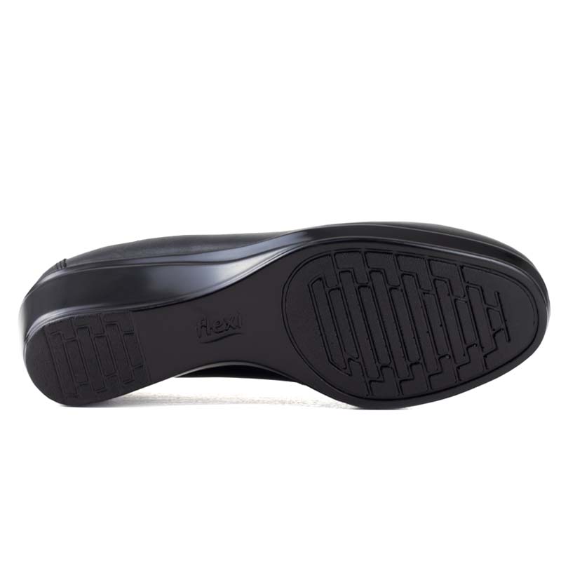 ZAPATOS BONITOS DAMA FLEXI 45204 NEGRO MARCA ORIGINAL