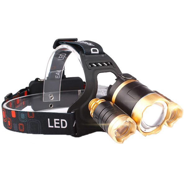 Zen Zen Lampara Minera Recargable Led 9000 Lúmenes Contra Agua 4 Modos De Luz 2 Baterías 18650 Mah Cargador Carro, Casa Y Usb 