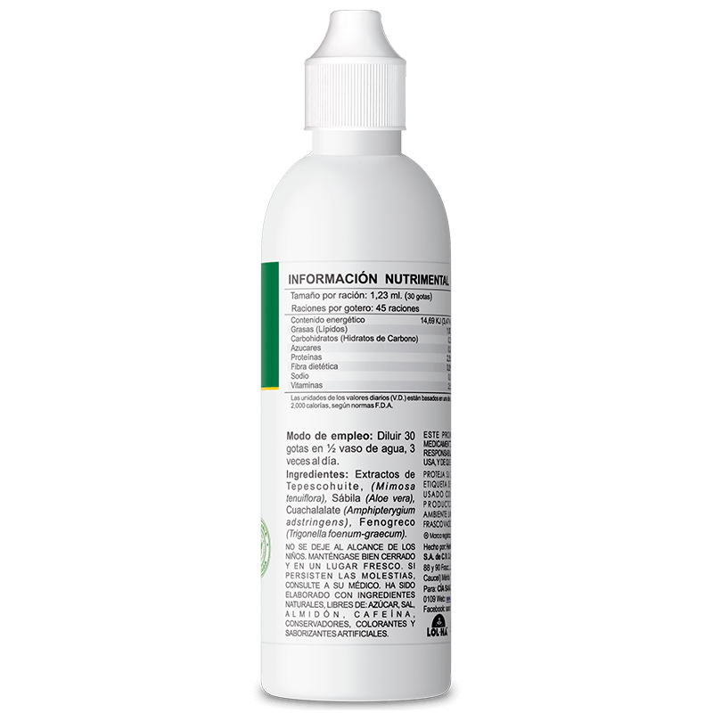 Gstro Ying Extracto de Tepezcohuite y Cuachalalate 50 ml