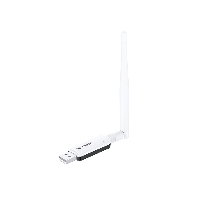 Tarjeta de Red TENDA U1 Color blanco USB WIFI PC LAP INTERNET UNA ANTENA 2.0 300 Mbit/s EXTERNO