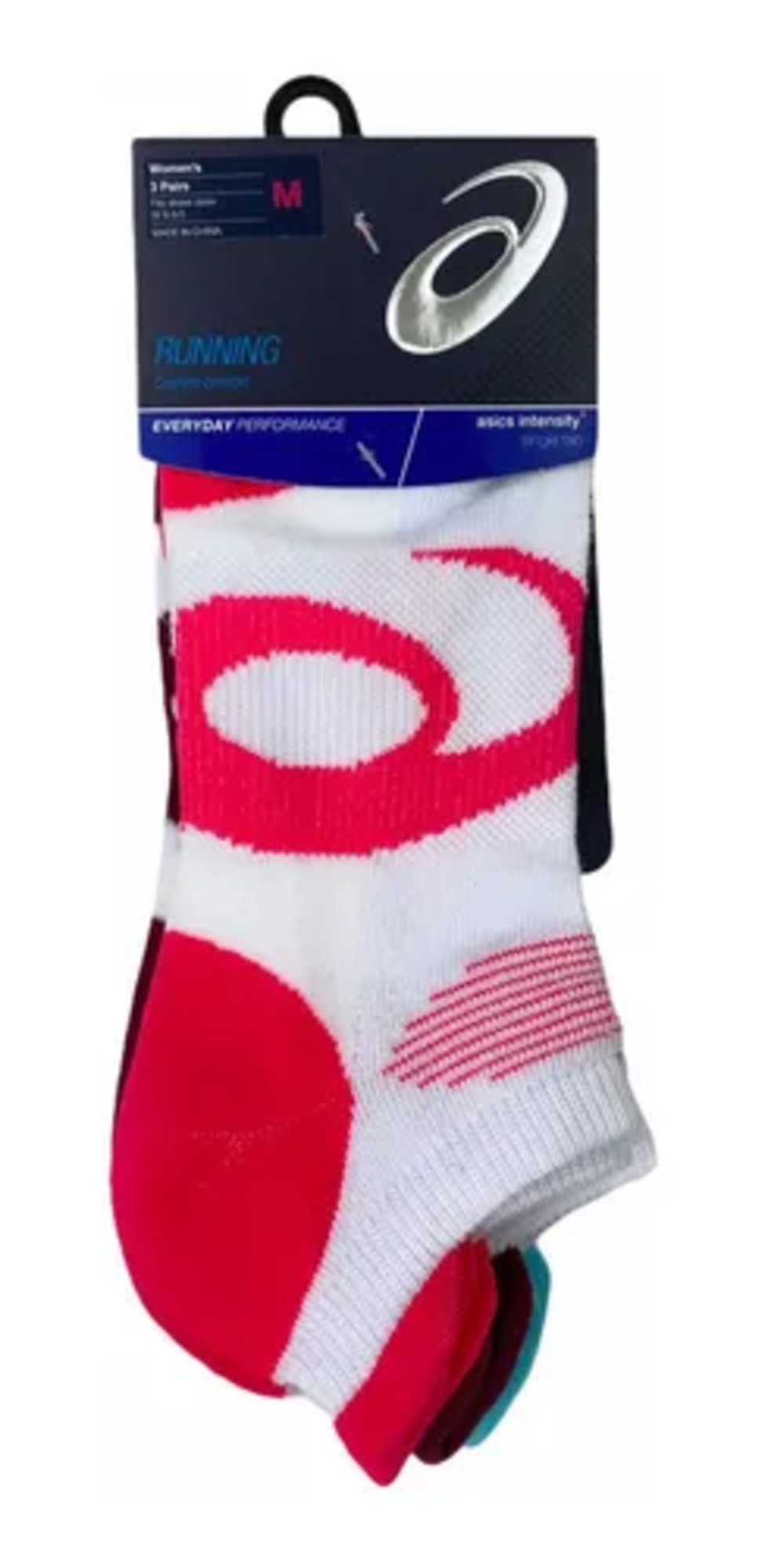 Calcetin Asics 3 Pack para dama