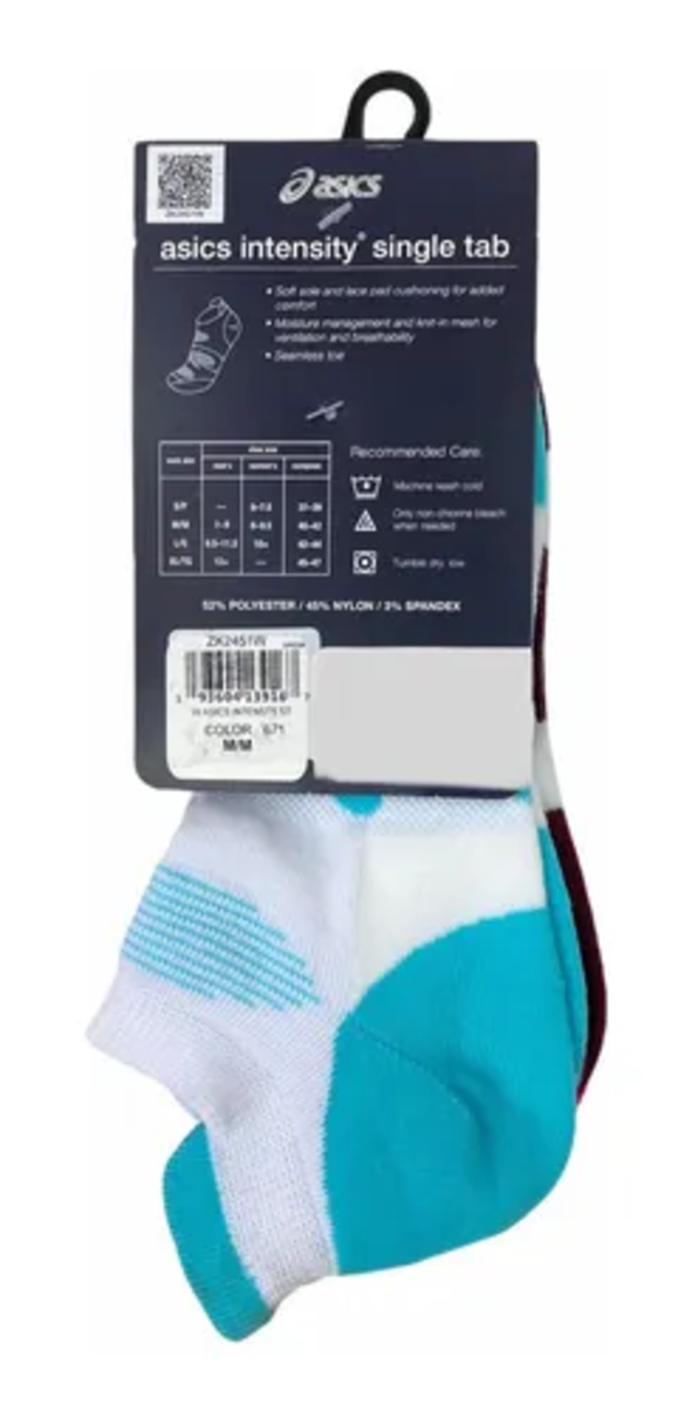 Calcetin Asics 3 Pack para dama