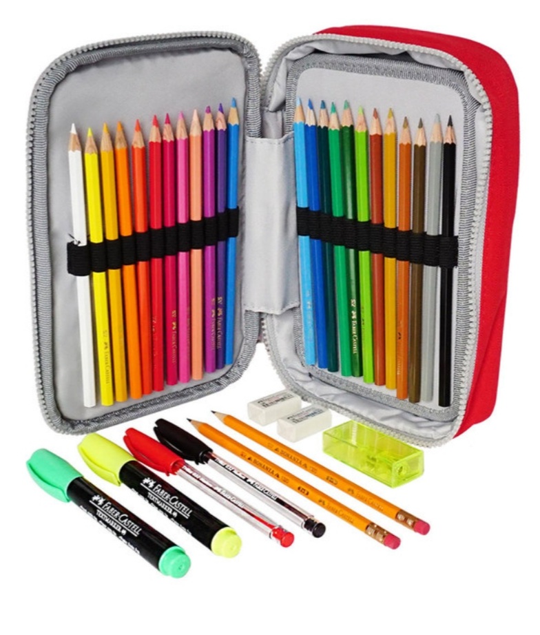 Faber-castell Estuche Escolar, 24 Colores (Hecho En Alemania)