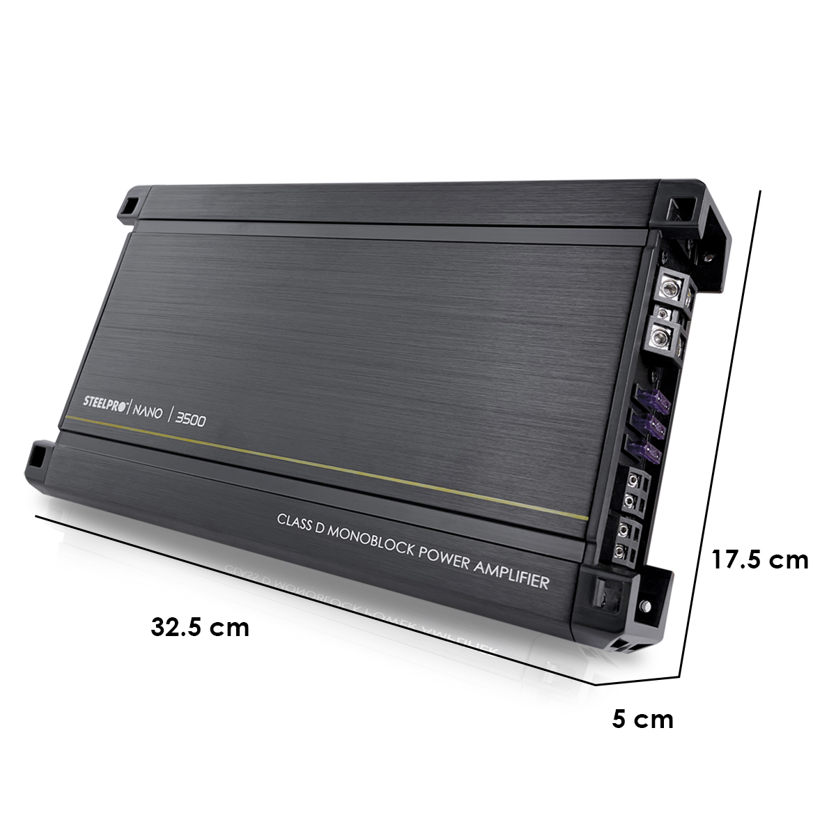 Amplificador Mono Block Tecnologia Nano-3500 W By Steelpro.