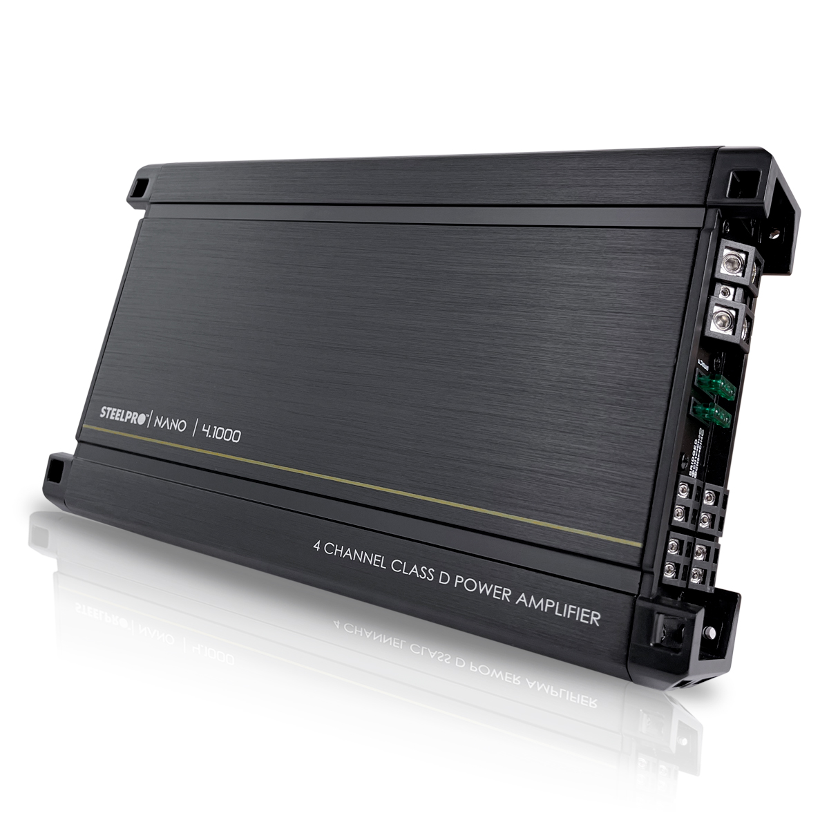 Amplificador 4 Canales Tecnologia Nano-4.1000 Watts By Steelpro
