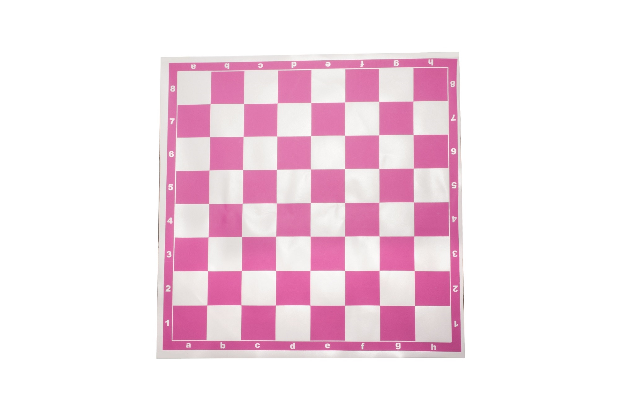 Tablero de Vinyl para Ajedrez: 45x45 cm. Color Rosa