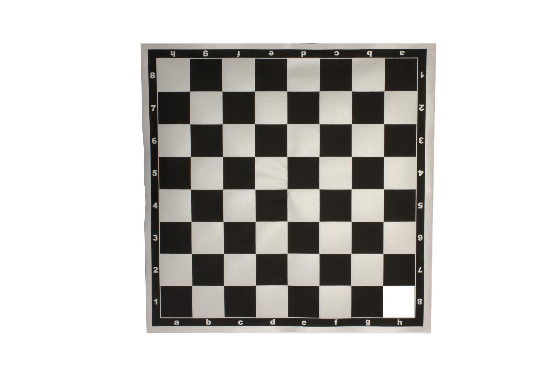 Tablero de Vinyl para Ajedrez: 45x45 cm. Color Negro