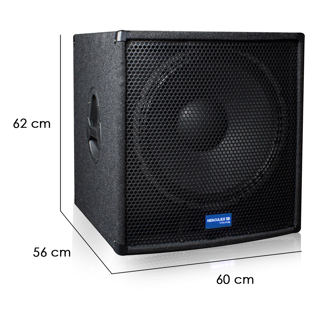 Subwoofer Profesional De Alta Potencia Hercules 18" By Steelpro.