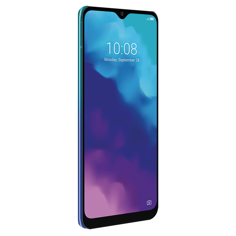 Celular ZTE LTE 8030 BLADE V30 VITA Color AZUL Telcel Y DE REGALO UNOS AUDÍFONOS S9