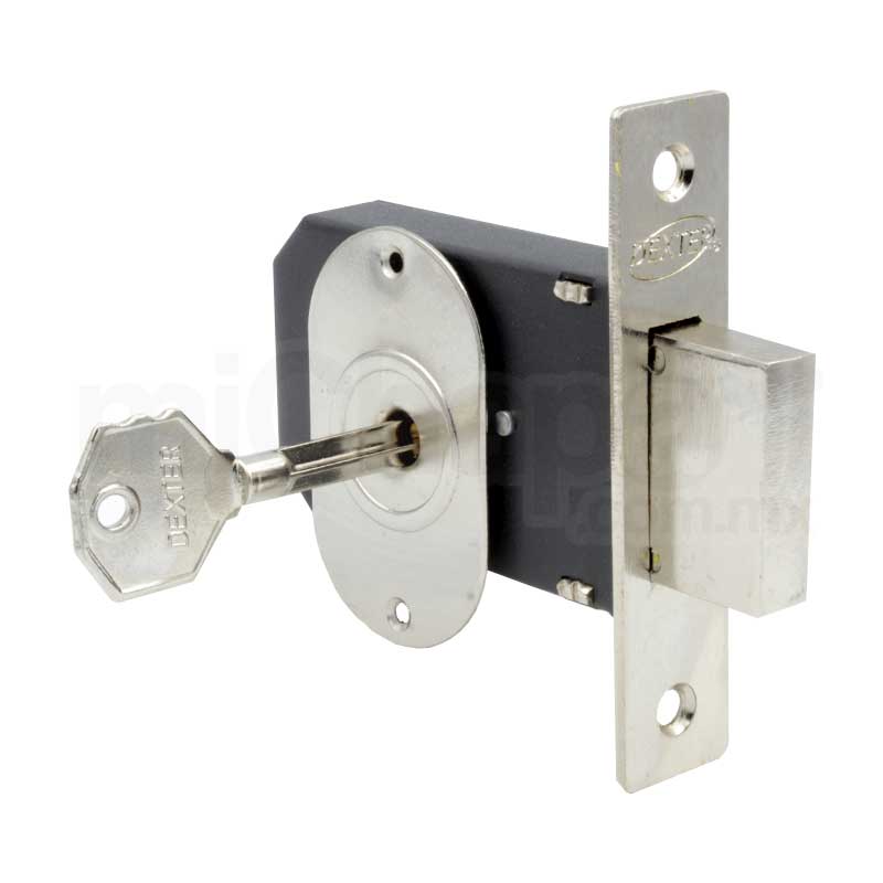 Cerradura Pasador Llave Tetra Alta Seguridad Dexter Discreta