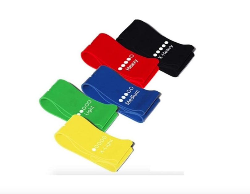 Ligas De Resistencia Para Ejercicio De Colores