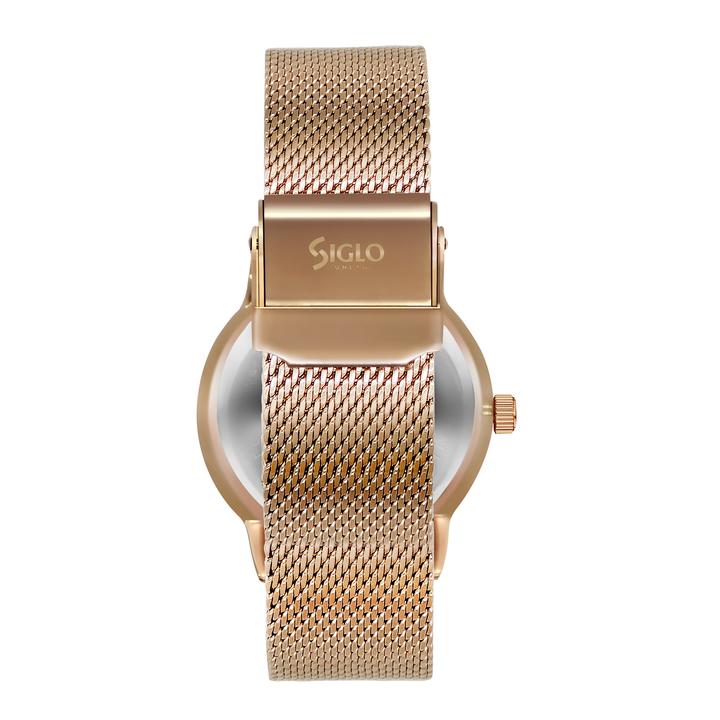Reloj Atenea Siglo UnLTD. Dama color Oro Rosado.