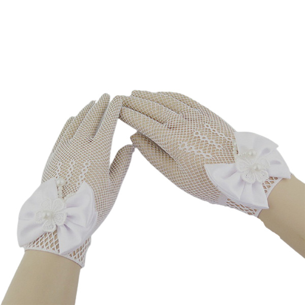 Guantes Niña Primera Comunión O Bautizo Complemento Vestido