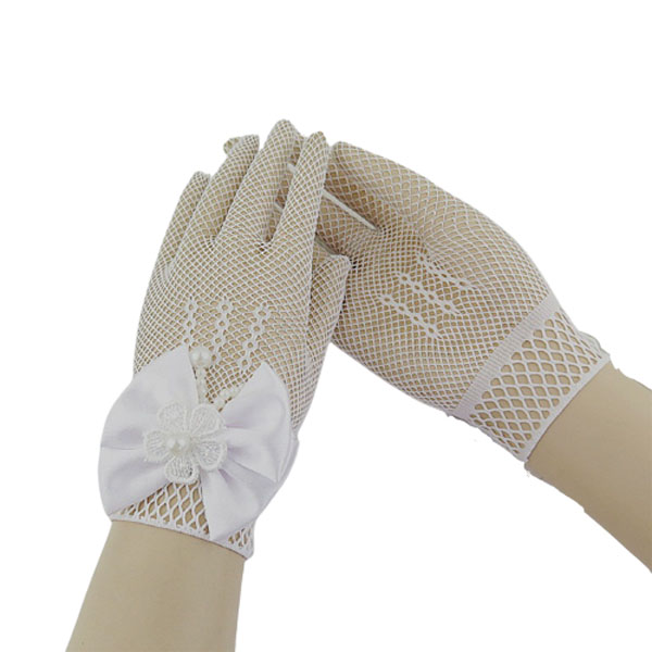 Guantes Niña Primera Comunión O Bautizo Complemento Vestido