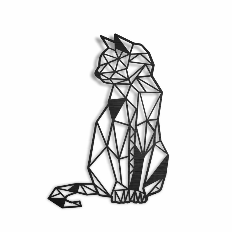 Mascotas (perro - Gato) Cuadro Decorativo Madera Mdf 6mm ( 2 Pzas.) decoracion pared