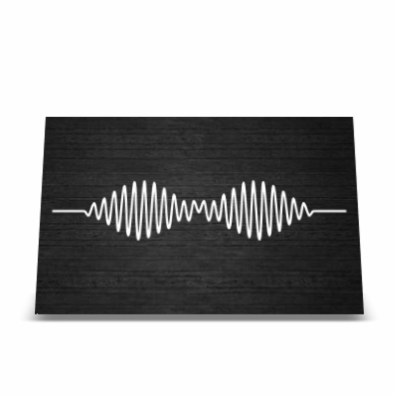 Ondas Sonido Cuadro Decorativo Mdf 6mm ( Arctic Monkeys ) PARED MURO