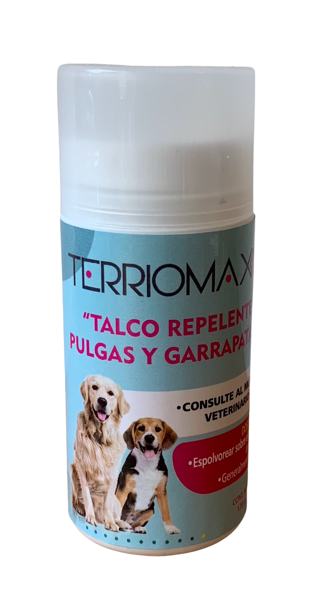 PET TALC TALCO ANTIPULGAS 120 ML PERROS Y GATOS